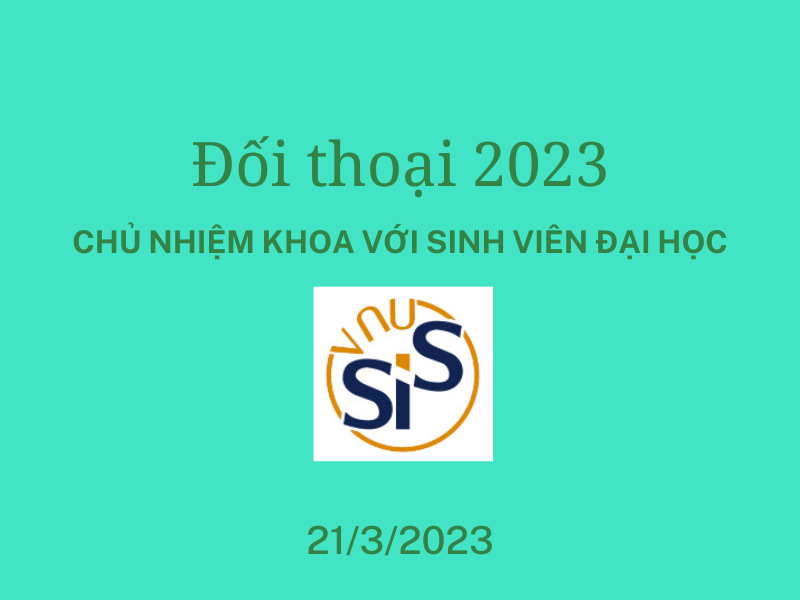 Đối thoại với sinh viên năm học 2022 – 2023